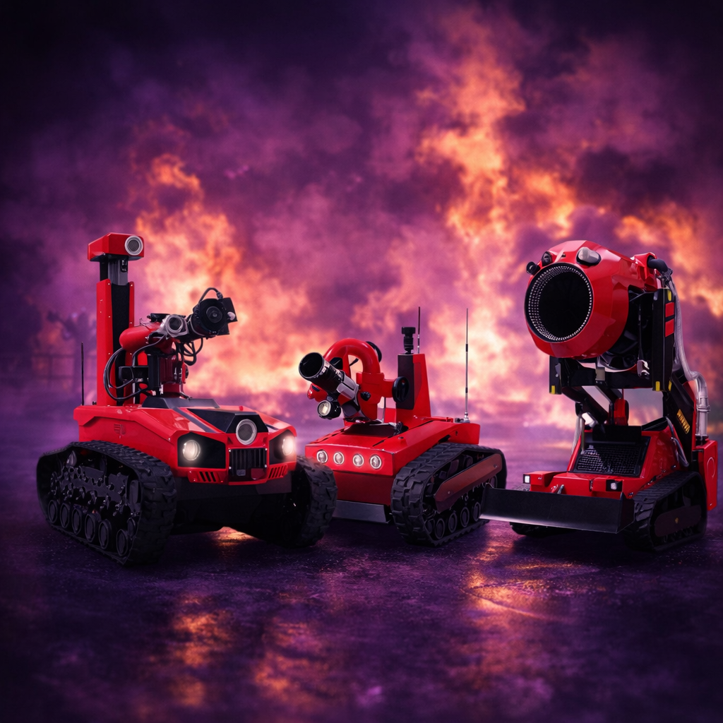 Firefighting Robots in the UAE | Robotix Market