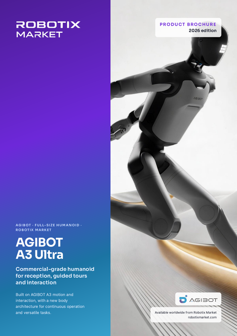 AgiBot A3 Ultra Yüksek Çeviklikli Etkileşimli İnsansı Robot – Ürün Broşürü