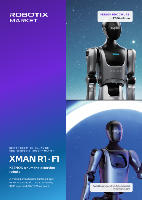 Keenon XMAN-F1 Humanoid Robot – Product Brochure