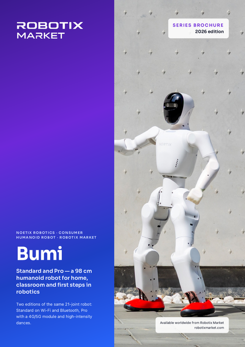 Noetix Bumi Standard Humanoider Roboter – Produktbroschüre