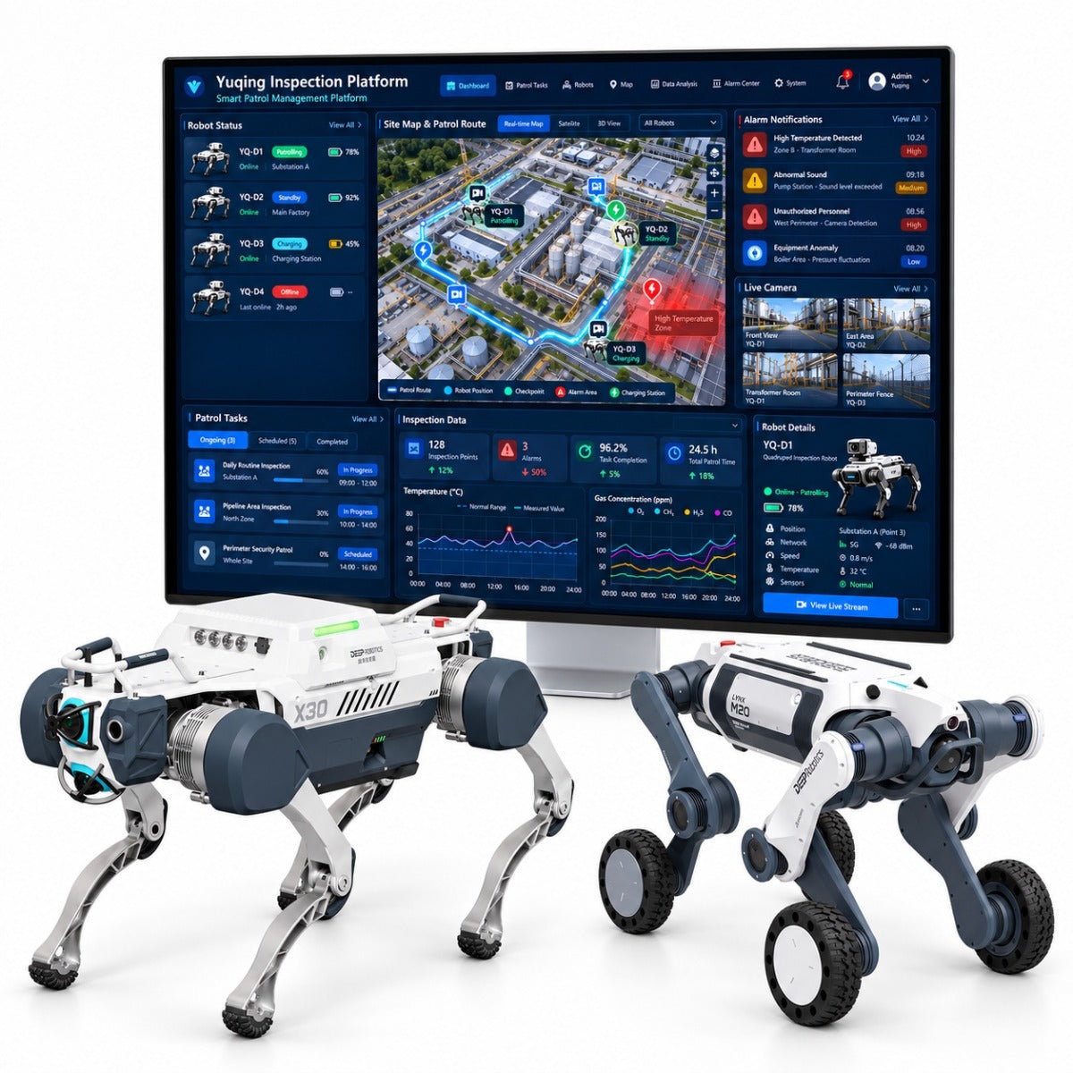 Deep Robotics X30 / M20 Yuqing Inspection Platform Software