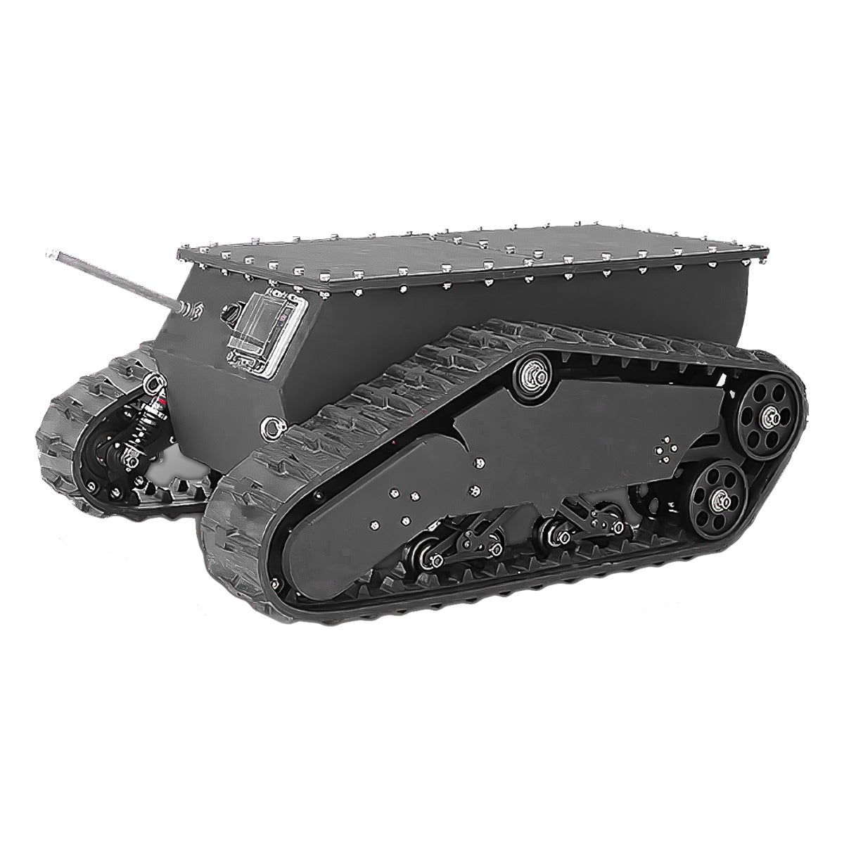 Buy Guo Xing Waterproof Crawler Robot Tank Chassis (PLT1000) - Advanced Robotics Solution | Robotix Market